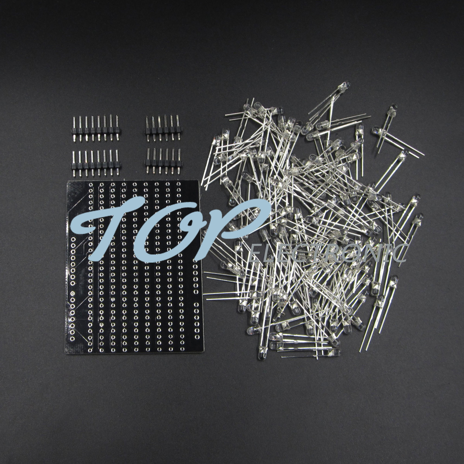 LOL Shield Matrix Lots of LEDs for Arduino Charlieplexed Display DIY Blue