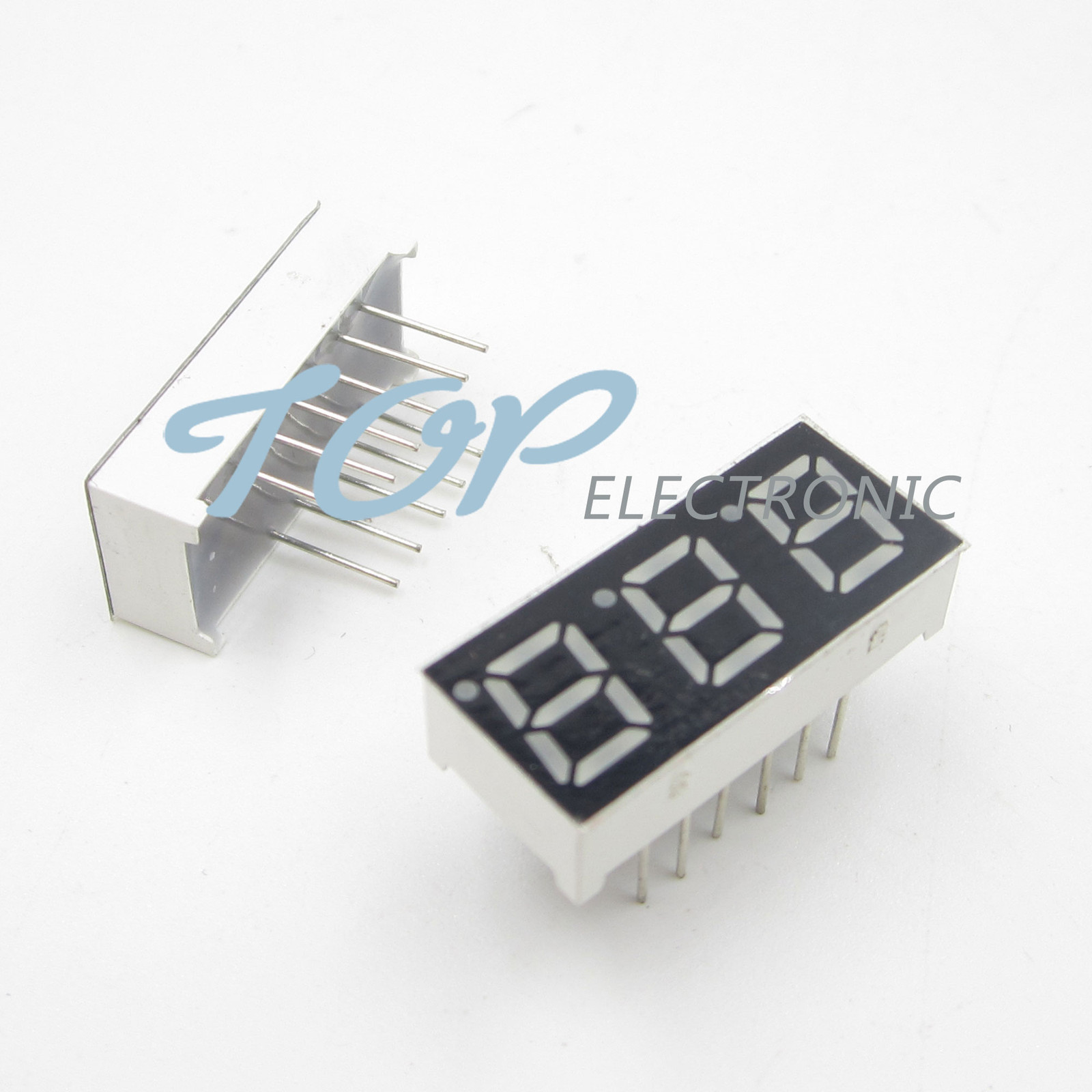 10PCS 0.28 inch 3 digit led display 7 seg segment Common anode Blue