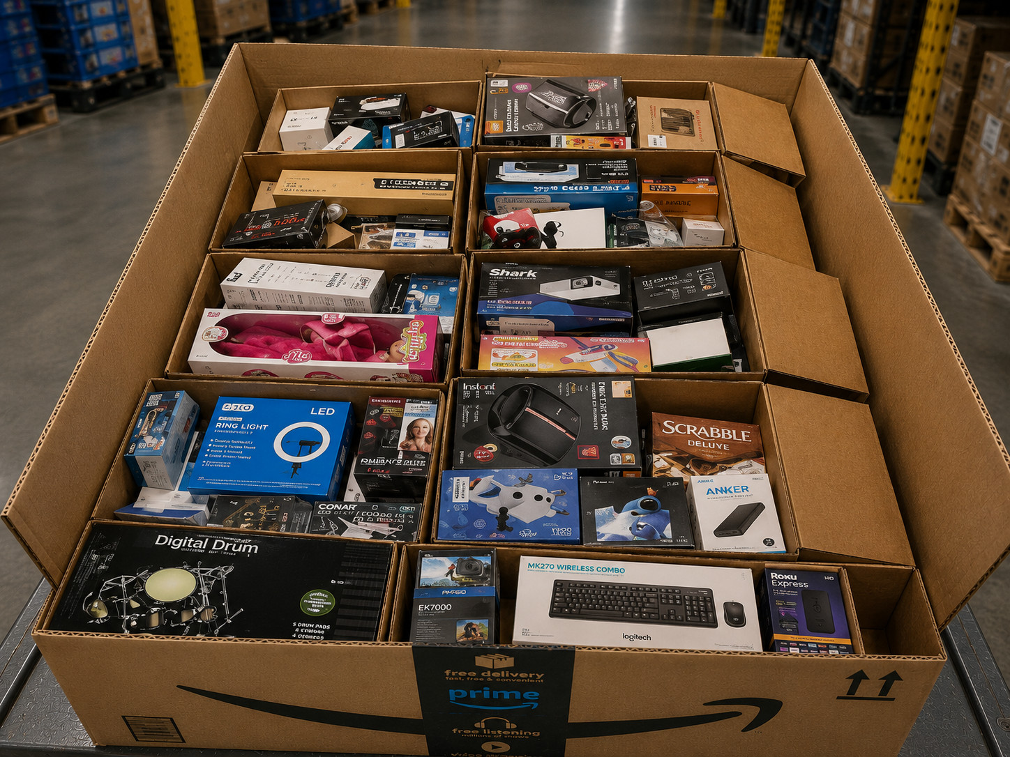 Walmart Wholesale Lot with Consumer Favorites in High Demand