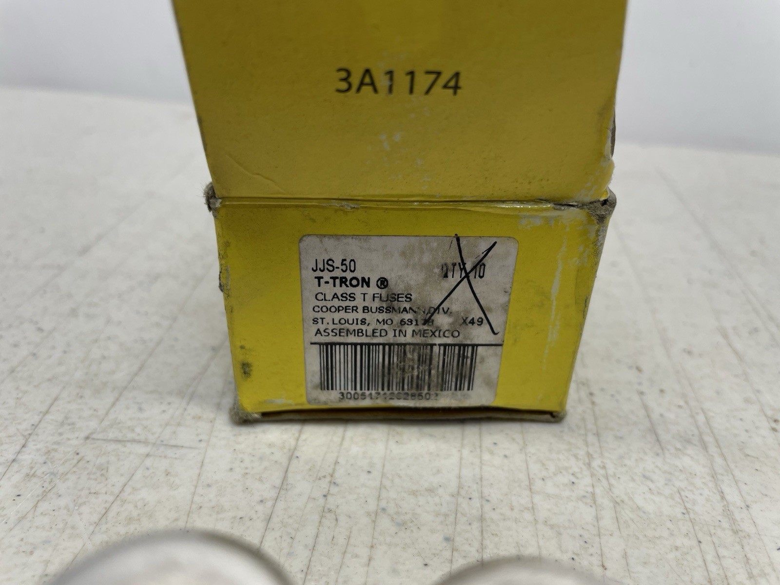 Bussmann JJS-50 JJS50 JJS 50A 600Vac Cooper TRON Class T FAST ACTING Fuse QTY:6