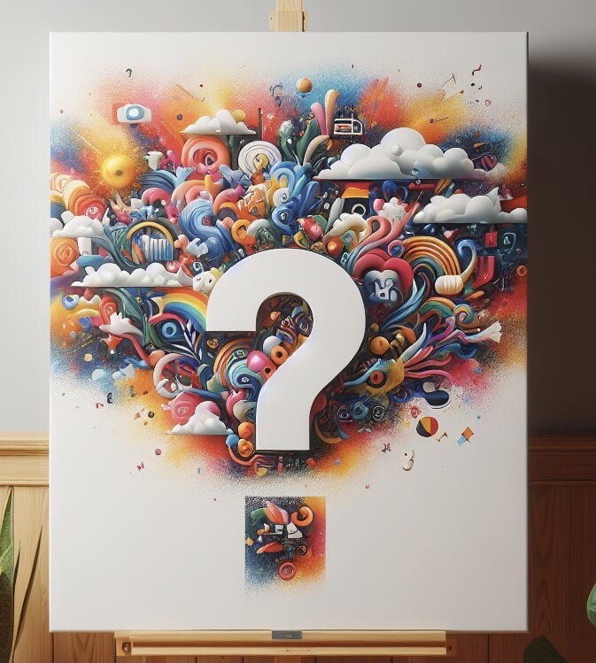 NEW MYSTERY Oil Painting￼ PRODUCT box LUCKEY BOX Signed By Artist￼￼ 2024￼