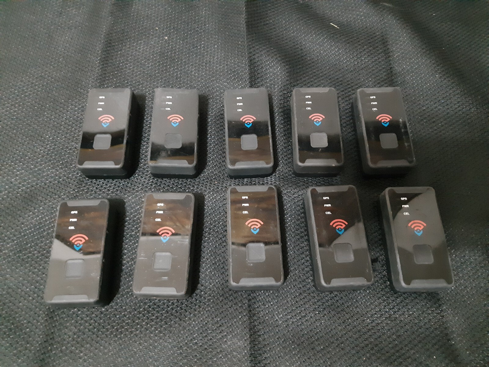Spytec STI GL300MA Black Wireless Portable Real Time GPS Tracker Lot Of 10
