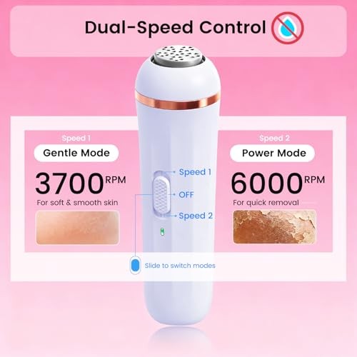 Wireless Electric Foot File – Callus Remover Tool for Feet, Rechargeable