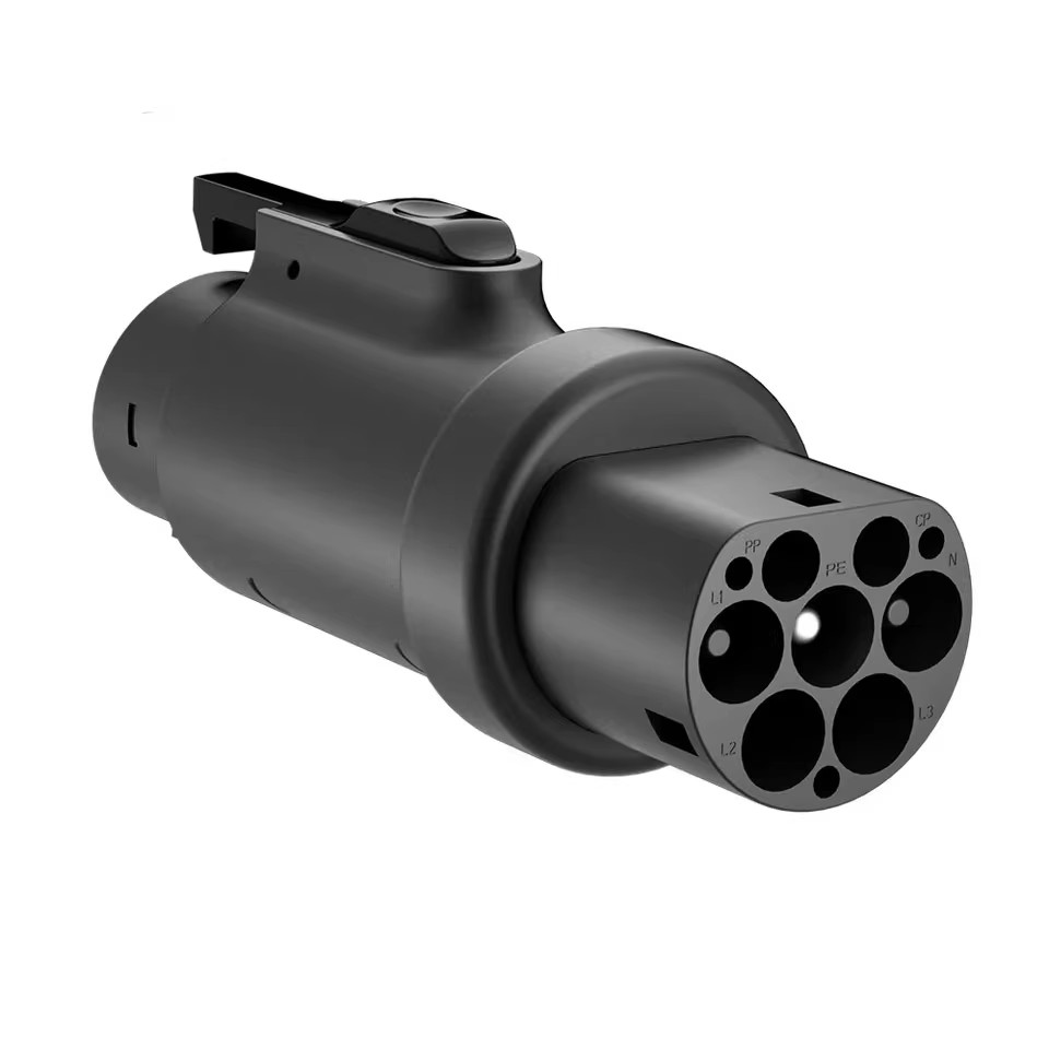 Type2 to J1772 conversion head Type1 European to American T2 to T1 32A