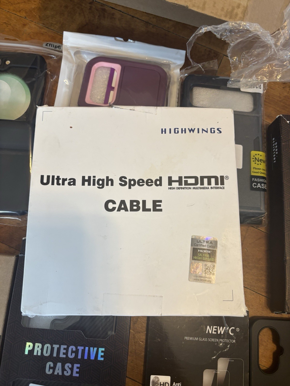Amazon Returns Mystrey Box Lot 18.cell phone cases, screen, protectors, and more