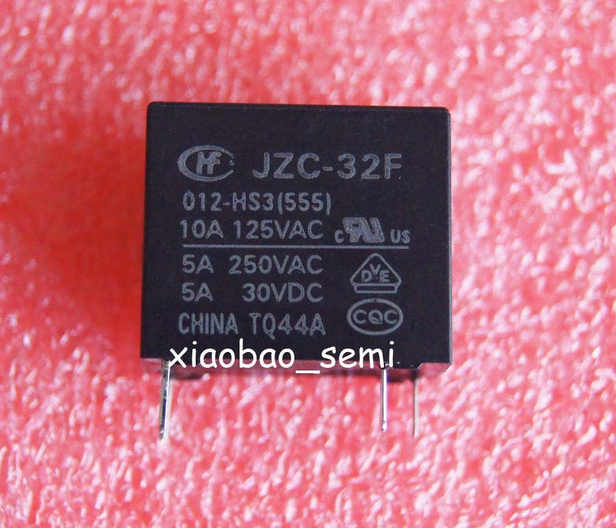 10PCS JZC-32F-012-HS3(555) JZC-32F-012-HS HF32F-12V-HS SPST ORIGINAL Relay