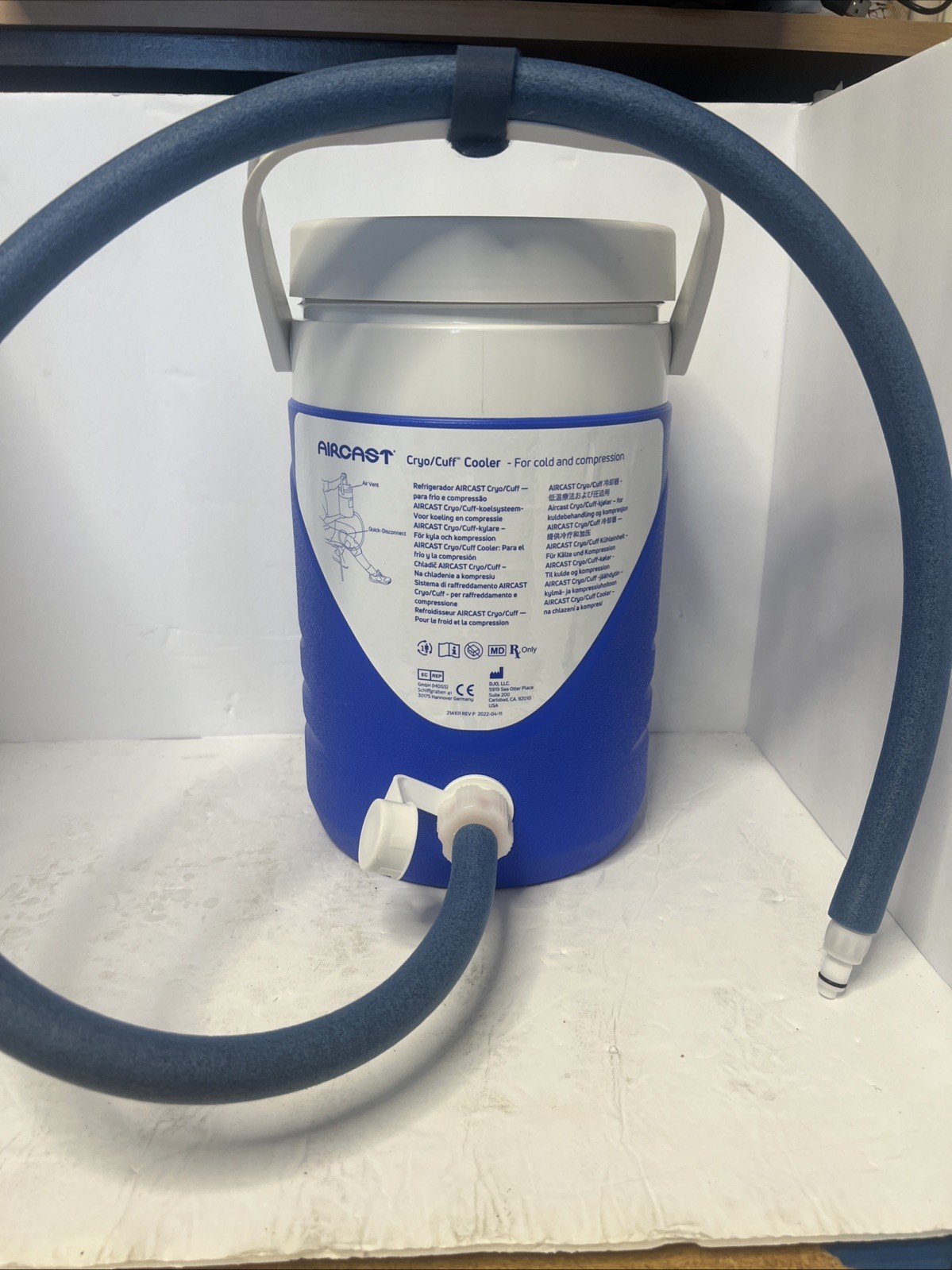 Aircast Cryo/Cuff Cooler, With Hose, Foil