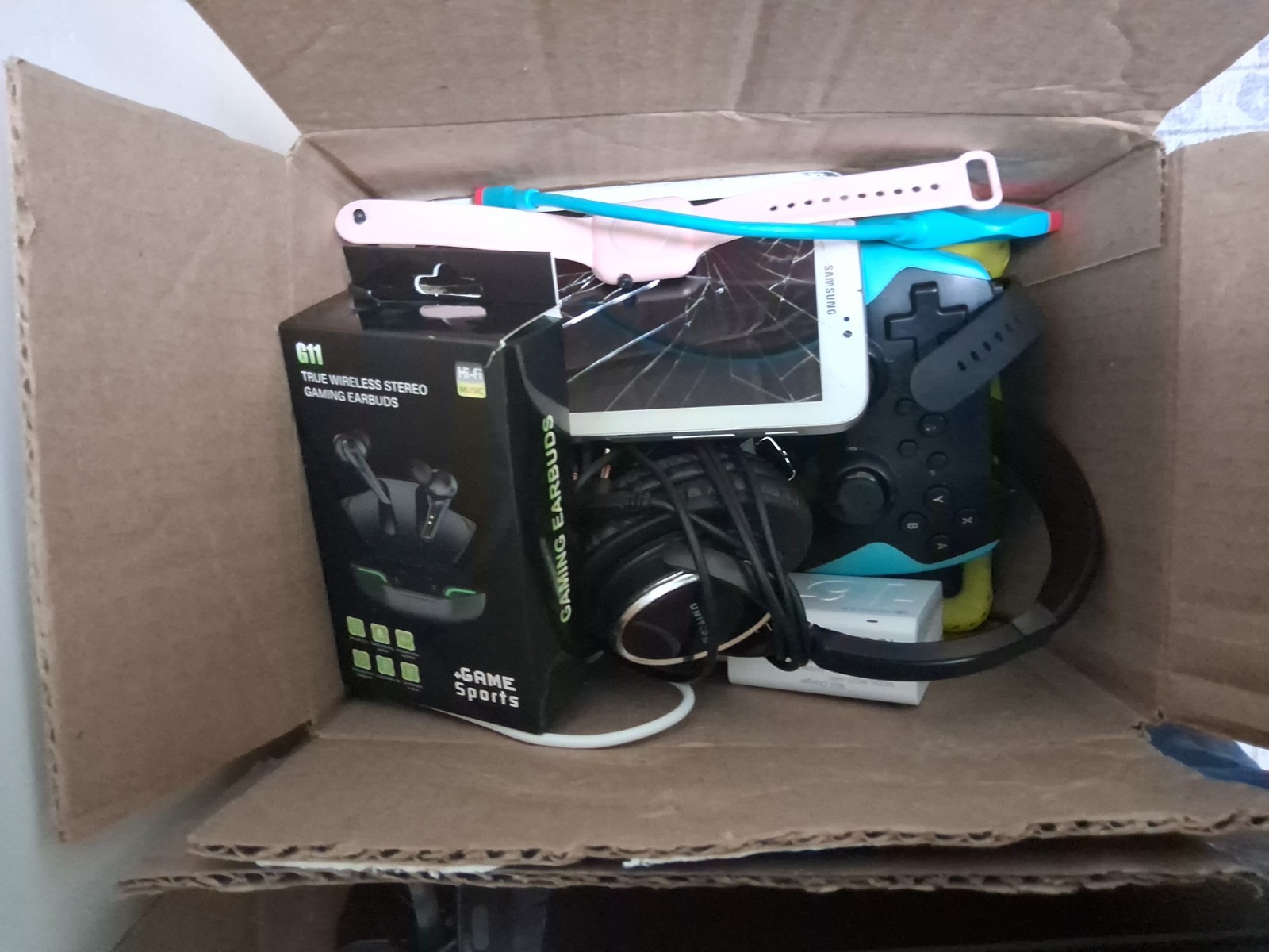 Electronic Lot Mystery Box Untested 10+ Items