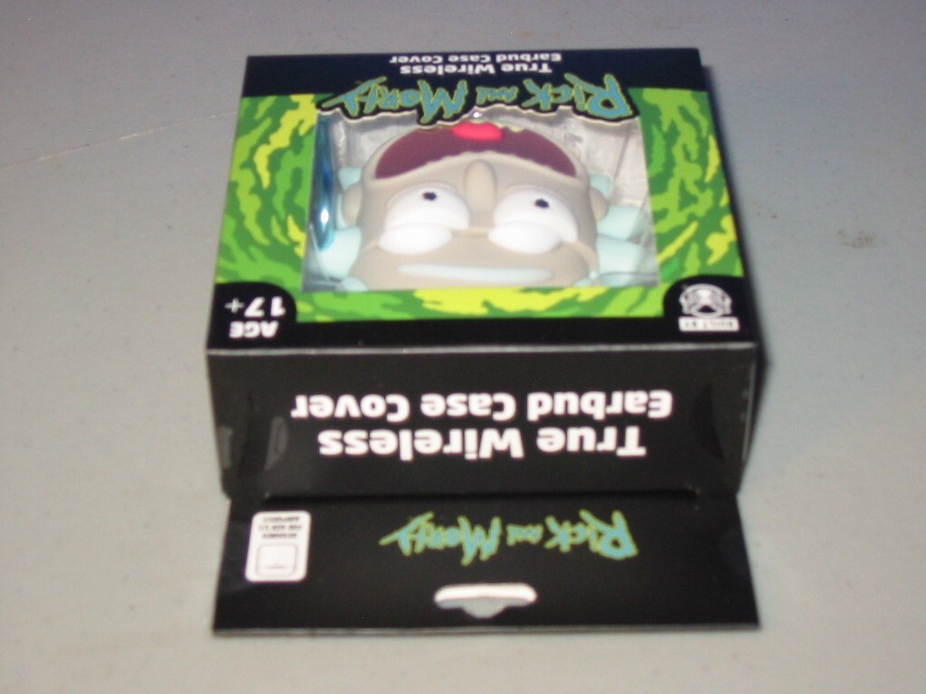 Rick And Morty True Wireless Earbud Case Holder Apple Air Pod Case New