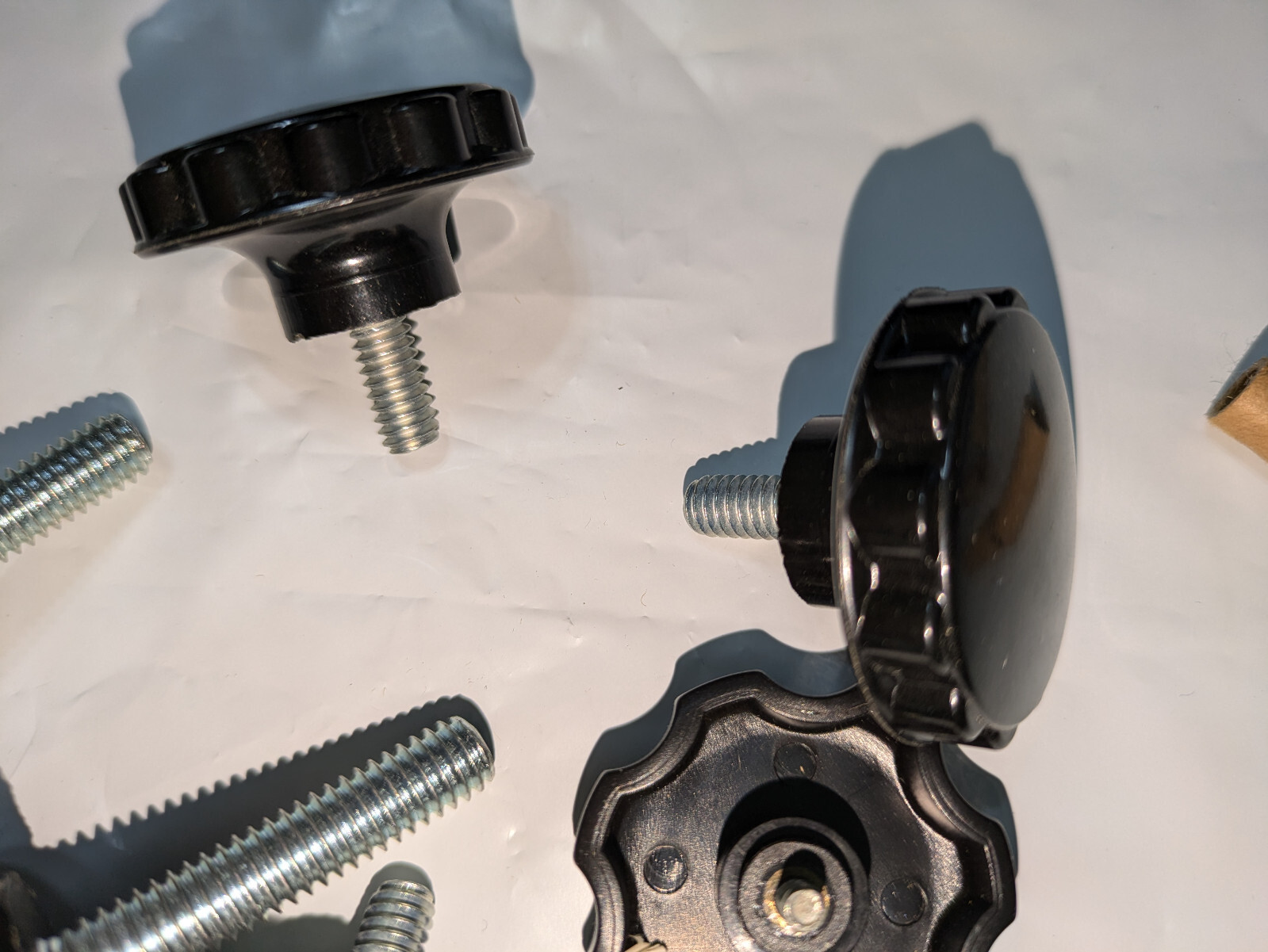 Mixed Lot Round Clamping Knob 6 Pieces