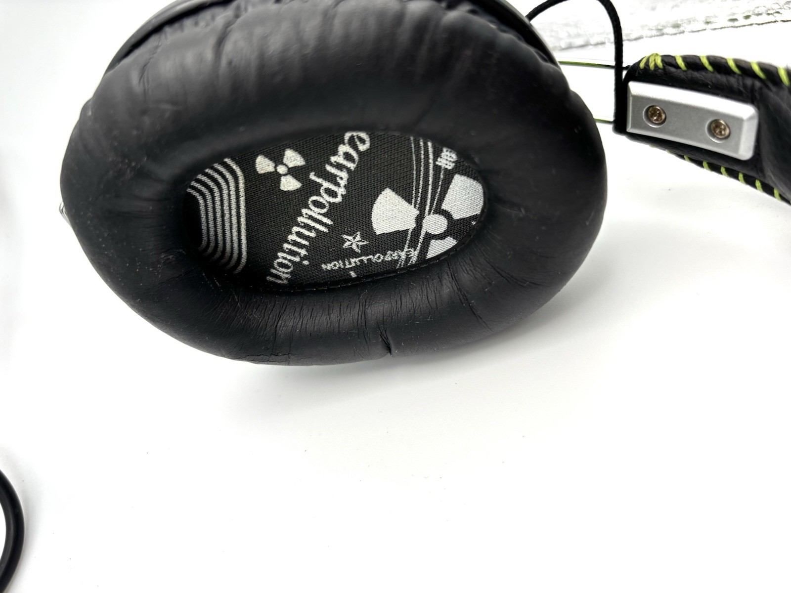iFrogz EarPollution ThrowBax Headphones Green (100% Working) Used