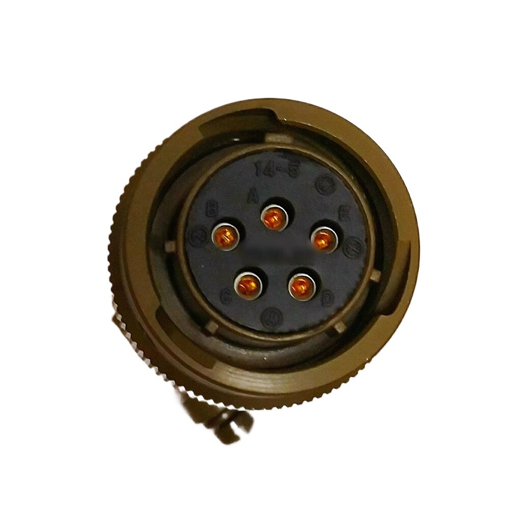 Aviation plug socket connector PT06A/E/PTO2 62IN-16F14-5S