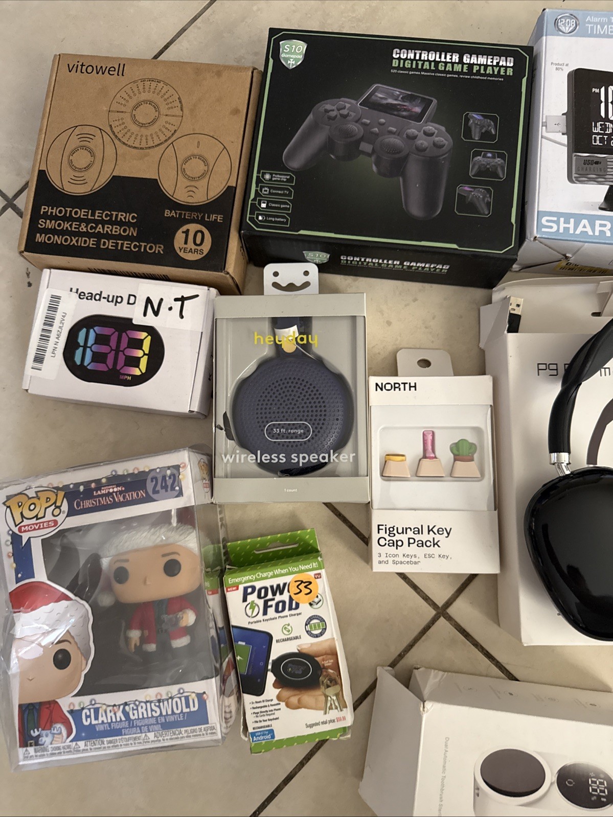 Mystery Loot Electronic Box For Resale 17 Items Total See Description