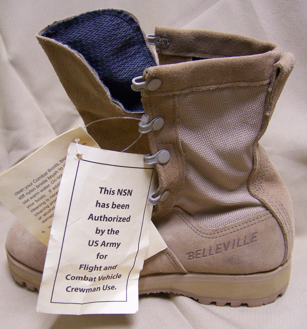NEW Belleville Army Flight & Combat Boot 6.5W Gore-Tex Temp. Weather 05-C-0370