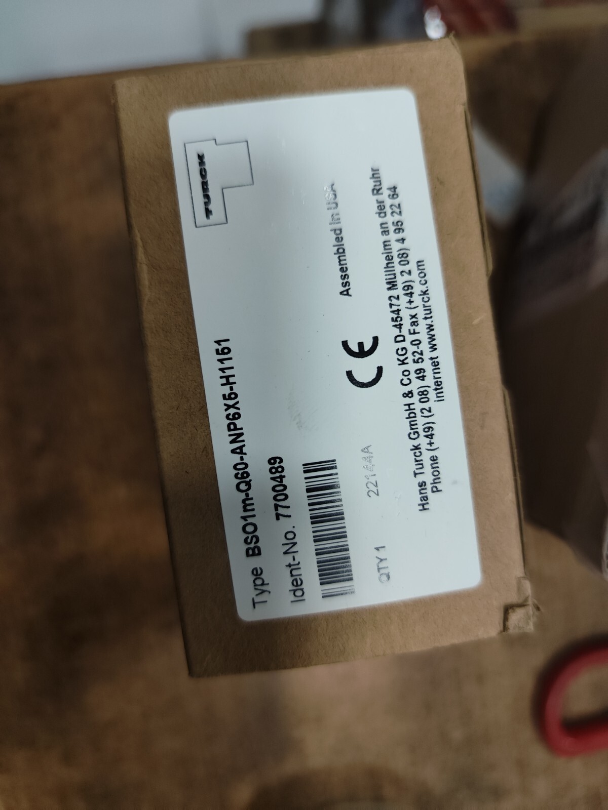 1pcs new photoelectric proximity switch sensor BSO1M-Q60-ANP6X5-H1151 IN BOX *b