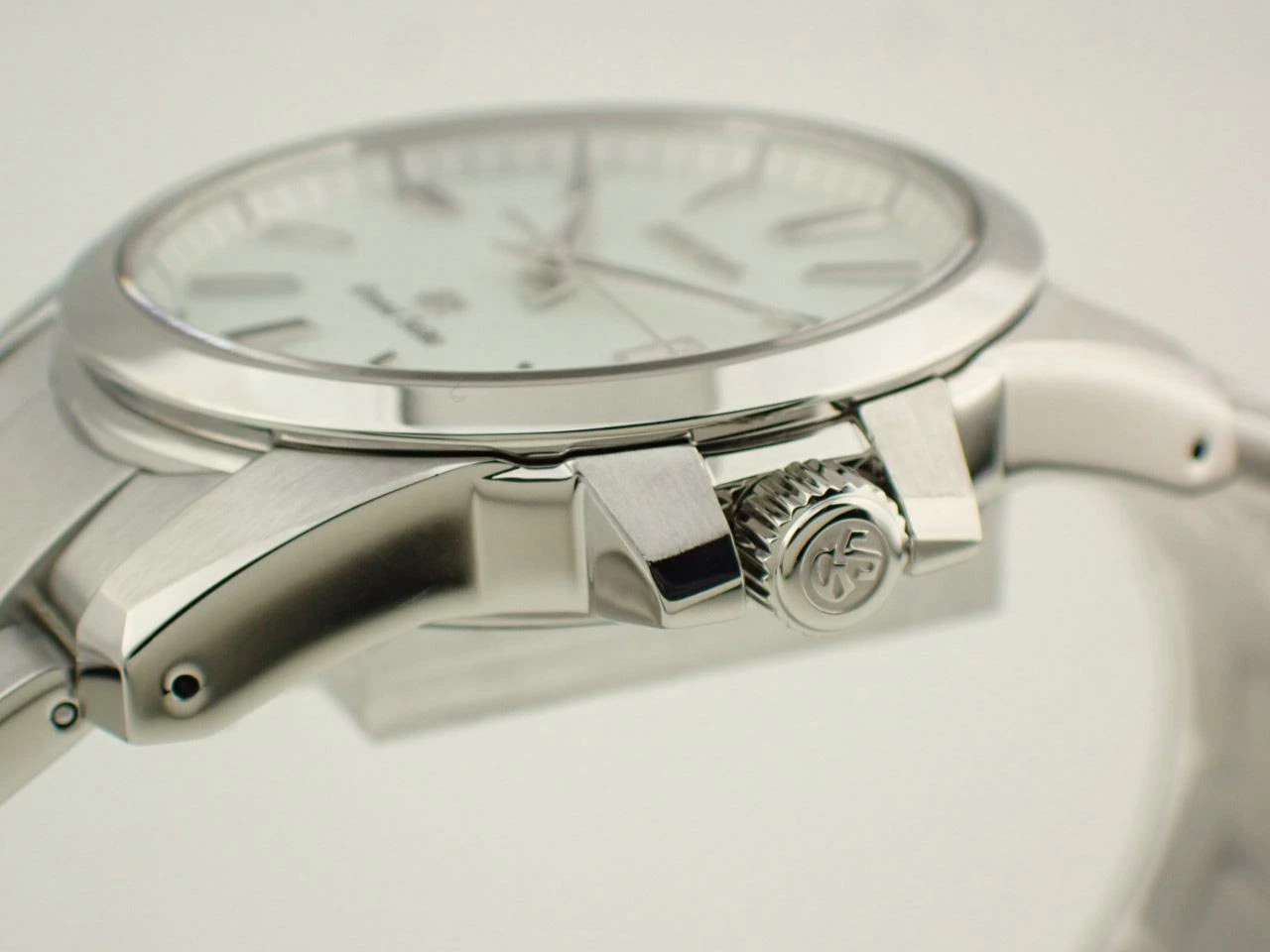 Grand Seiko Wristwatch quartz SBGX057 silver color Wrist circumference 19cm