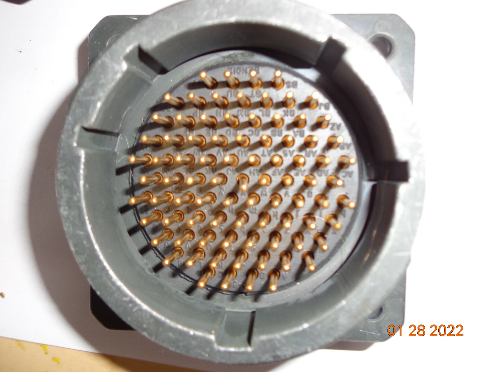1 Bendix ms17346R 40c56p Mil Spec Circular Connector Plug 85 pin Gold ampheonol