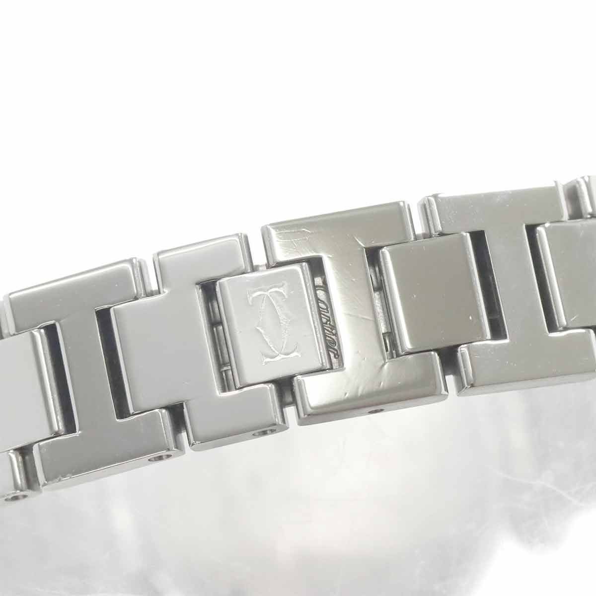 Cartier Watch Miss Pasha W3140007 Silver Quartz Auth Rare Women’s Accessory