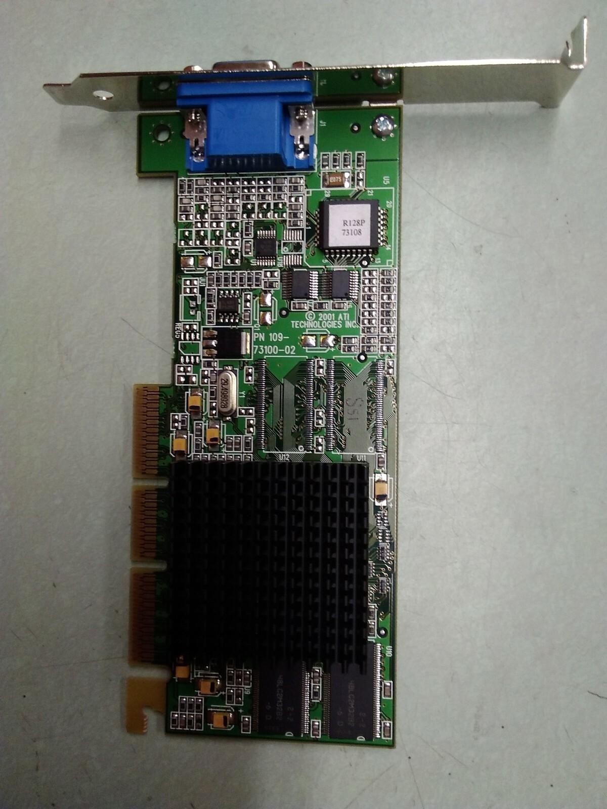 Dell 02G813 PN: 1027311402 051031 16MB AGP Video Graphics Card REV A01