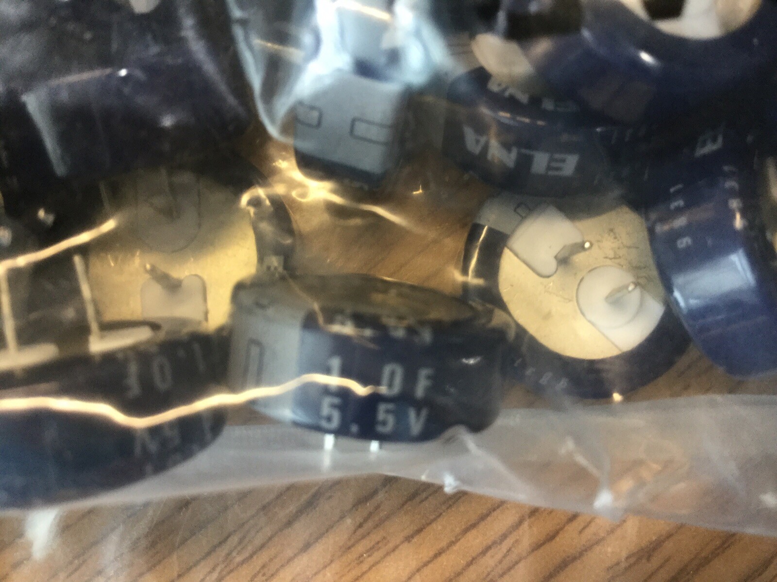 ELNA 5.5V 1.0F DH-5R5D105T Super capacitor Type C 5.5V1F BAG OF 100