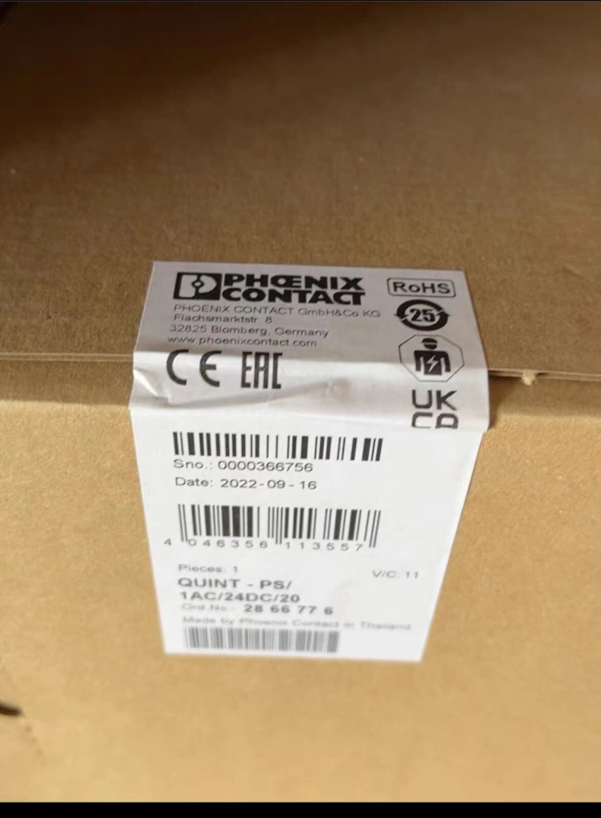 Phoenix QUINT-PS/1AC/12DC/15 2866718 power module Brand ALL New