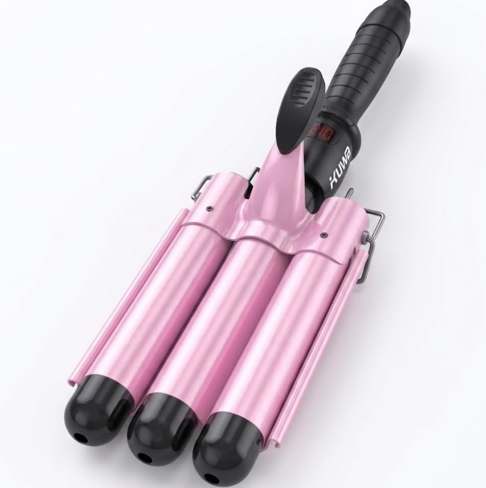 kuwa 15 Variable Temperature Crimper Hair Tool，1 Inch Hair Crimper，60 Min Auto-O