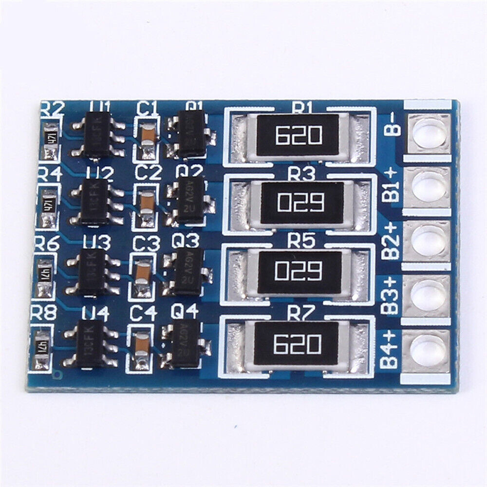 4S 16.8V Li-ion Lithium 18650 Battery balance Board full Balance Circuit US