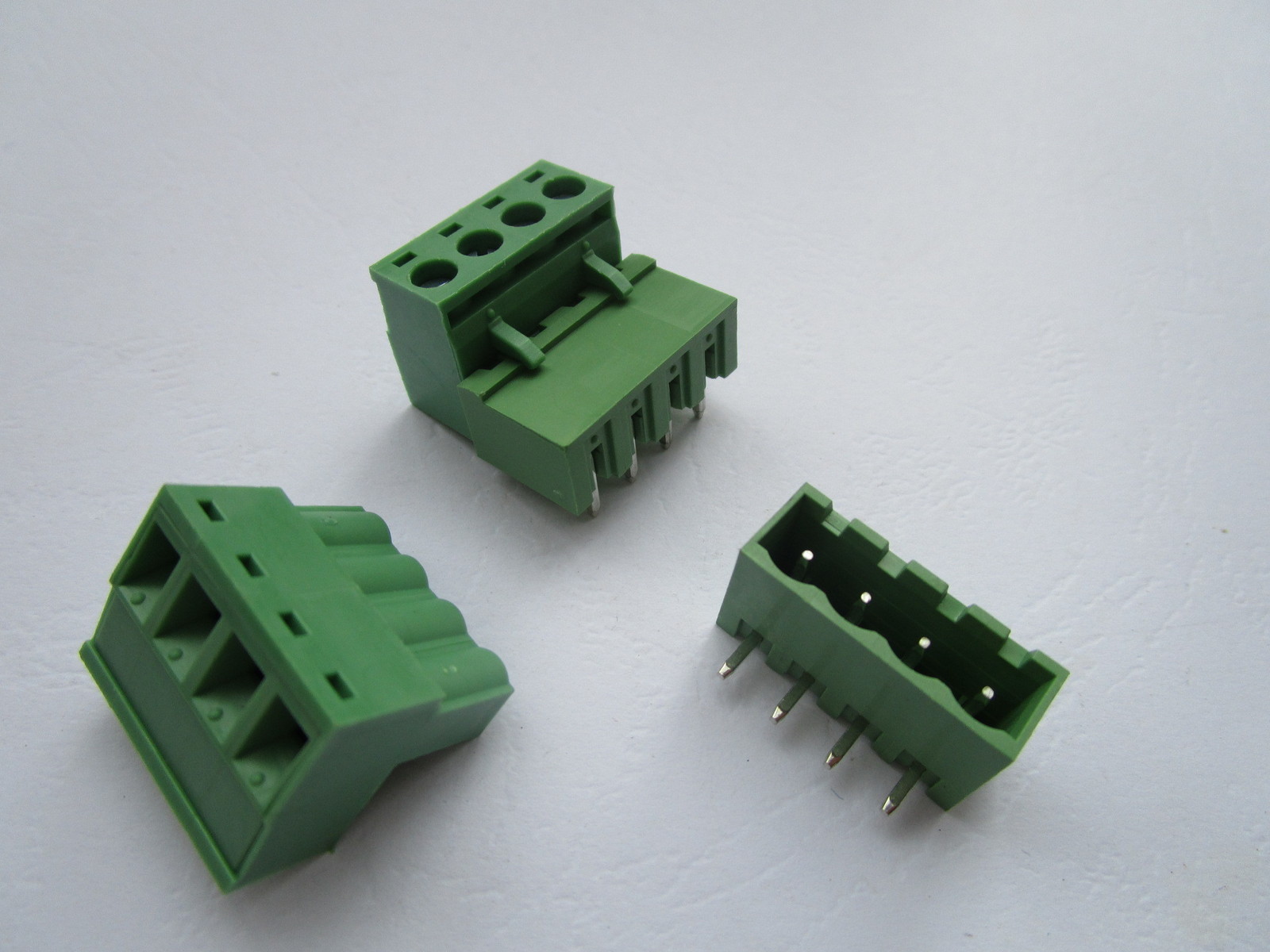 10 pcs Close Angle 4pin 5.08mm Screw Terminal Block Connector Pluggbale Type