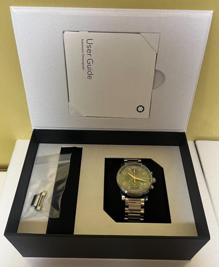 Montblanc Automatic TimeWalker Chronograph w/Warranty card box booklet