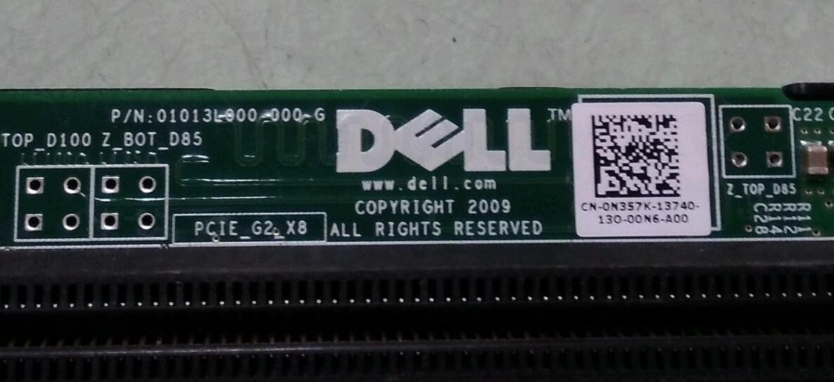 Dell PowerEdge R310 Server PCI-e x16 Riser Card Board- N357K 01013L000-000-G