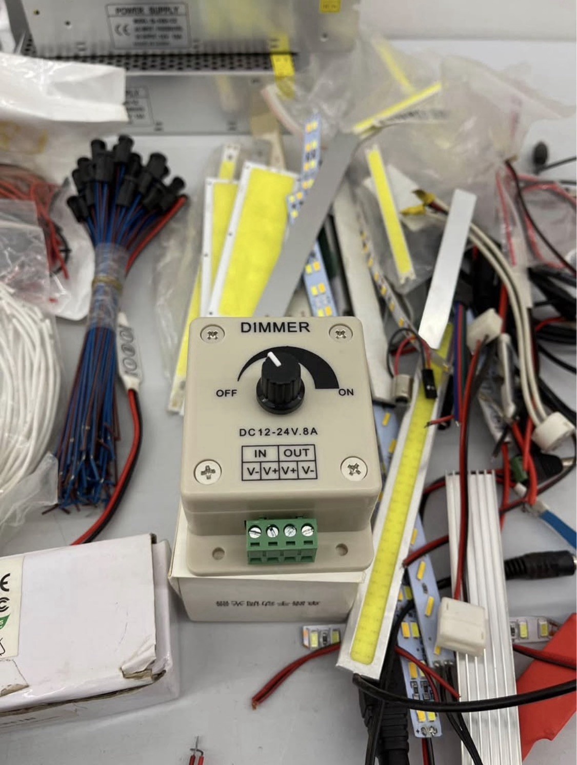 Large Lot NEW LED Electronic Components Power Supplies Controllers (#L50)