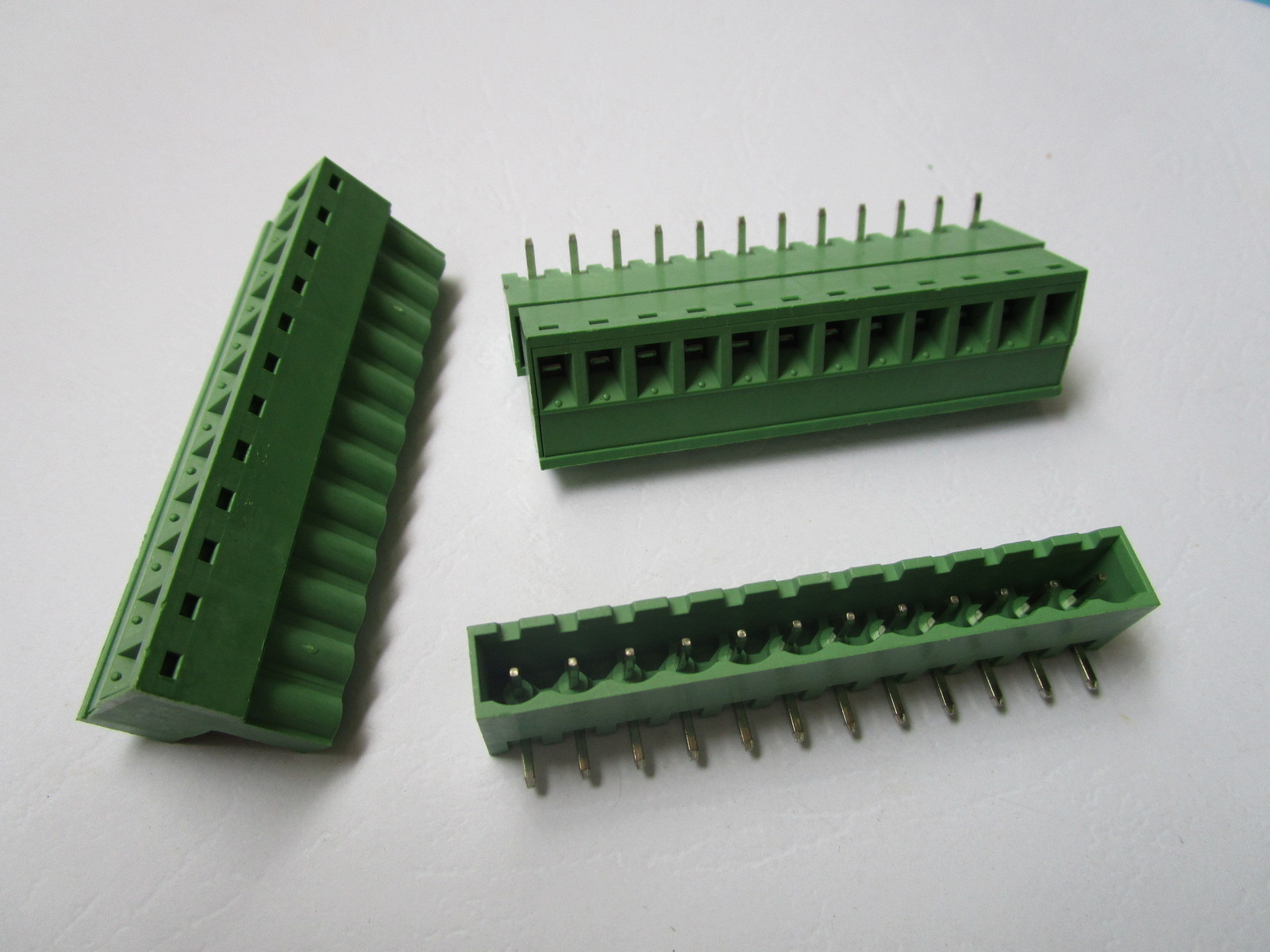 30 pcs Close Angle 12 pin 5.08mm Screw Terminal Block Connector Pluggbale Type