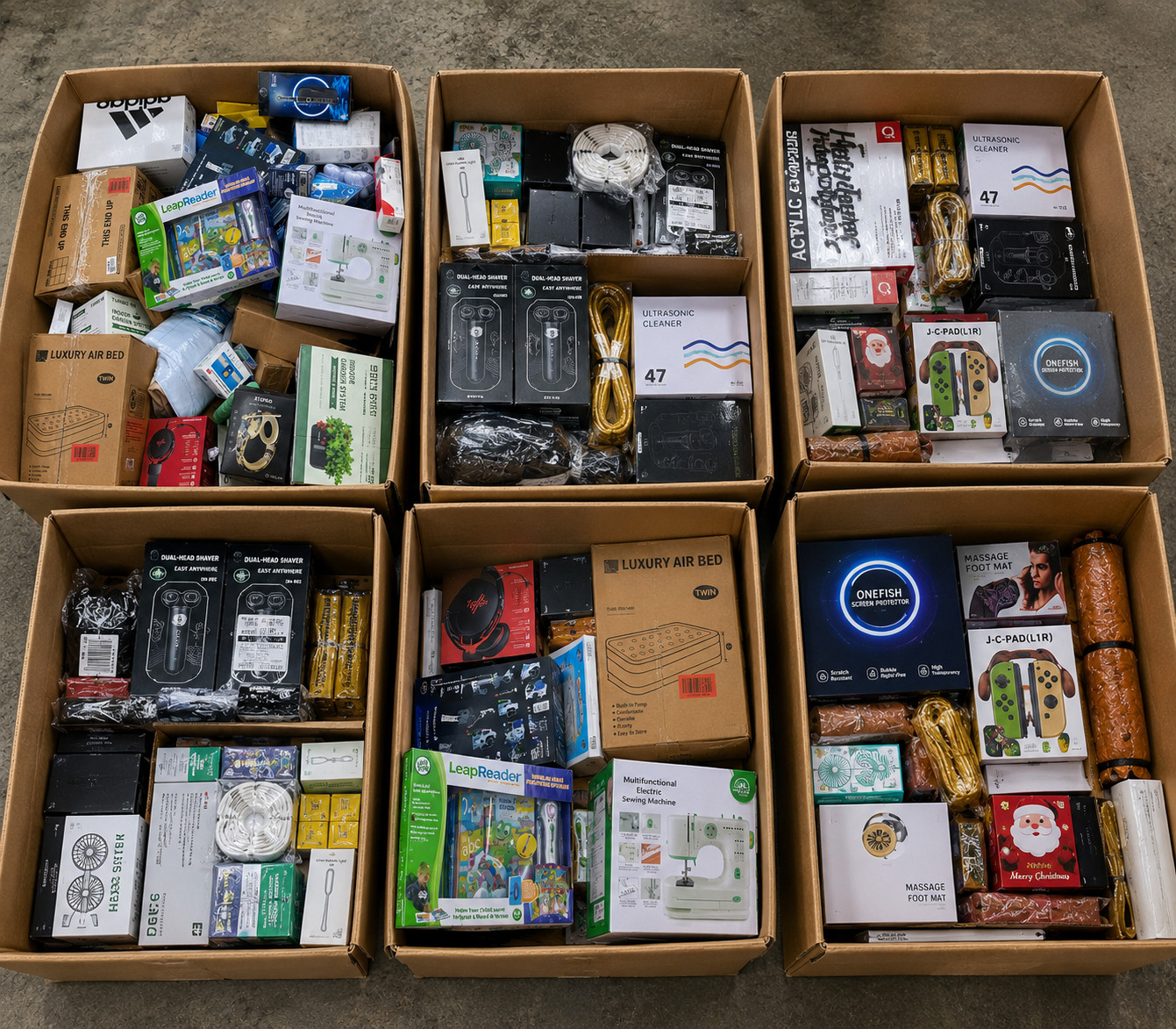 Mystery Box Retail Overstock General Merchandise Reseller Wholesale Surprise Mix