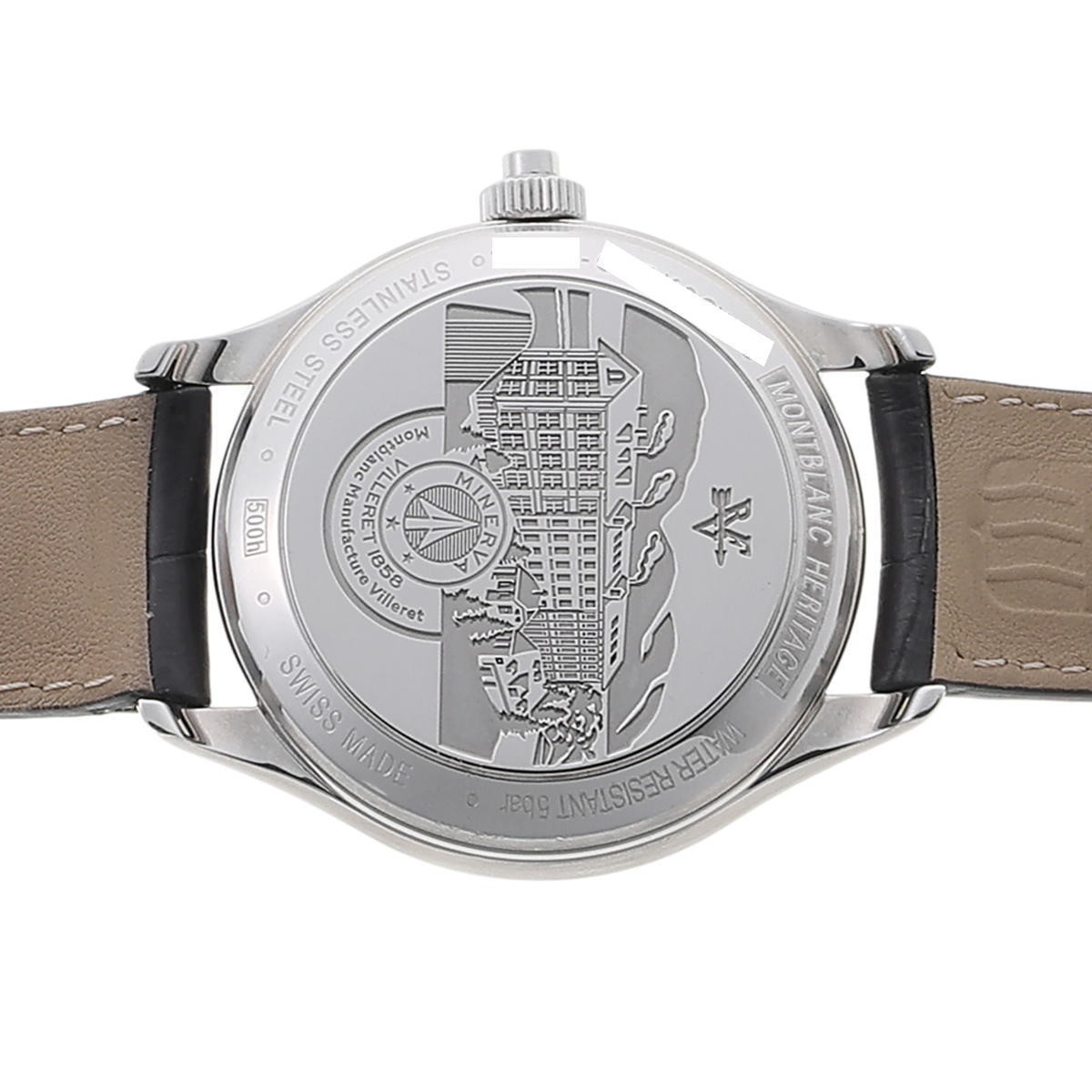 Montblanc Watch Heritage Monopusher Chronograph Automatic 119951 Stainless Steel