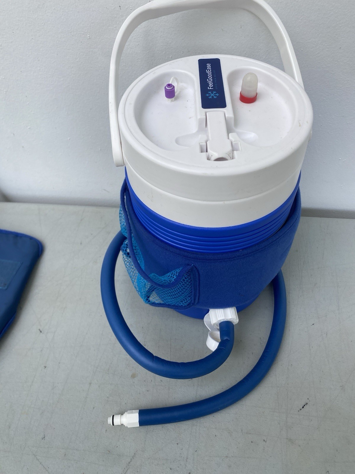 Cryo/Cuff Cooler with Hose Large Knee Cuff Cold Therapy Feel Good Ease
