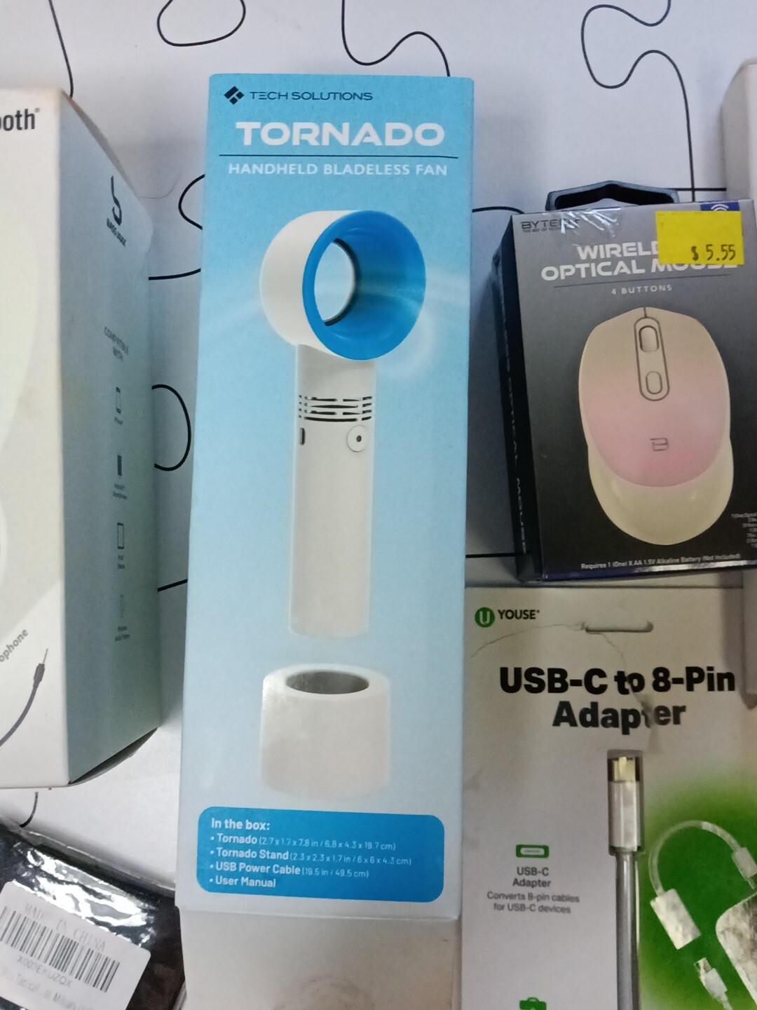 Electronic Mushrooms Power Bank, Headphones &More Lot Returns Working 16 Pieces