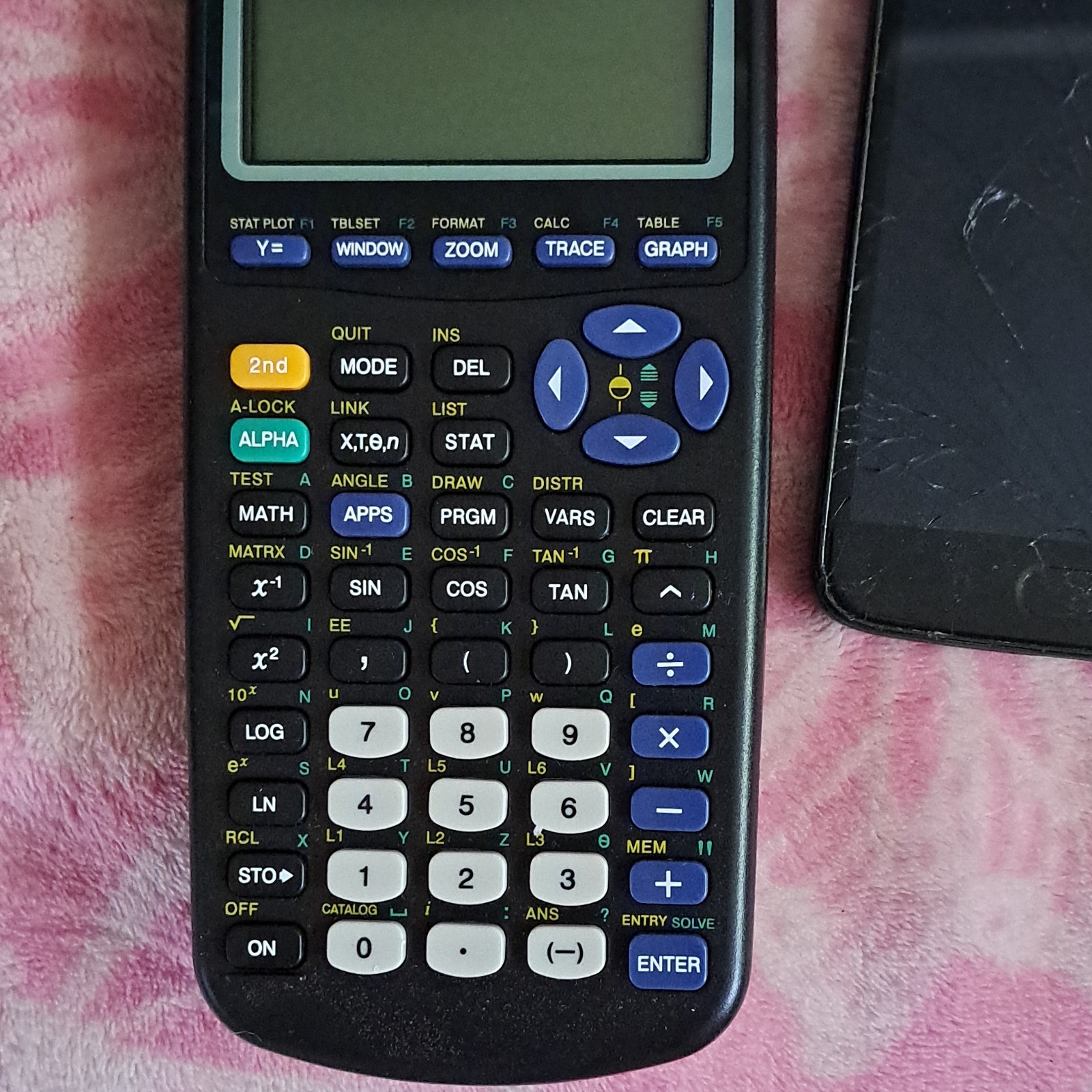 Texas Instruments TI-83 Plus, Samsung, Moto Mixed Lot Calculators Tablets Phones