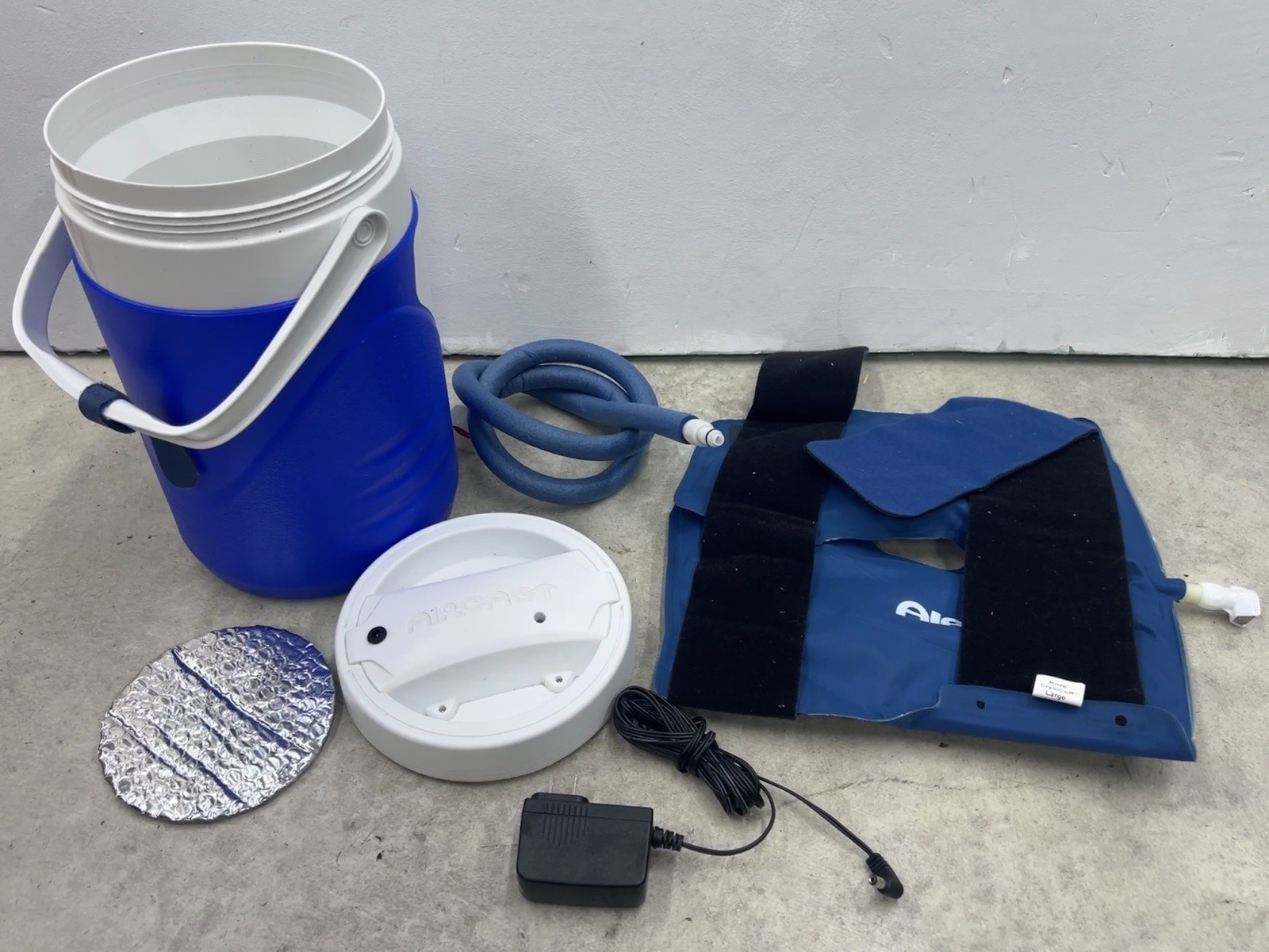 Cryo/Cuff Cryocuff Cooler Therapy Motorized IC Compression Knee Size Large