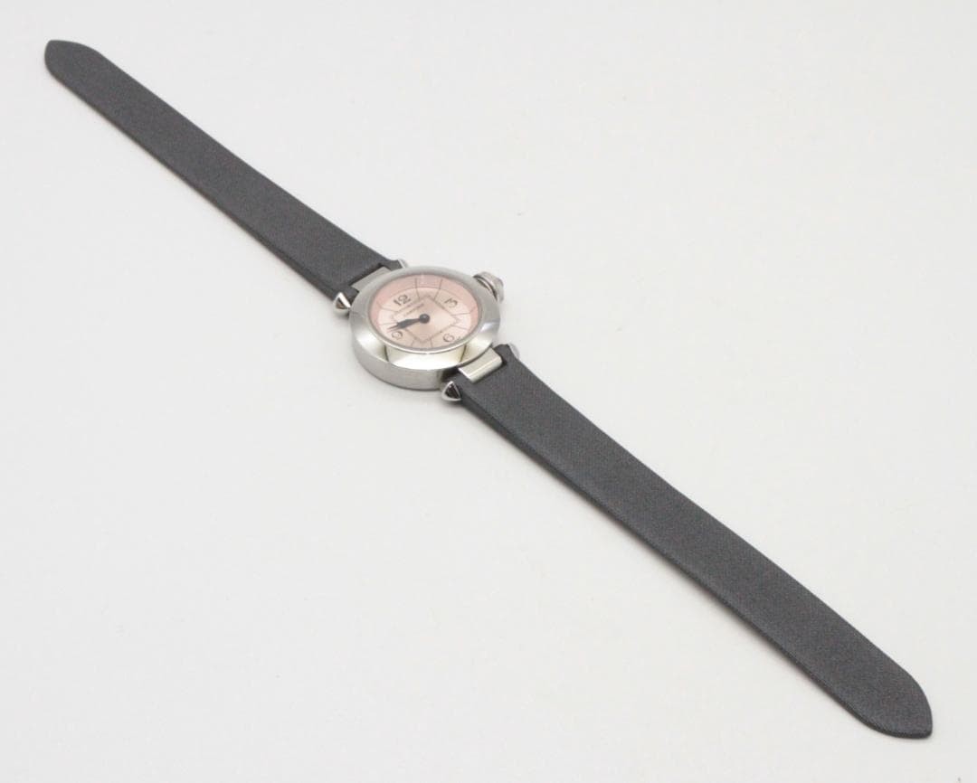 Cartier Watch Miss Pasha D-Buckle Model Stainless Steel Case Size W27mm Quartz