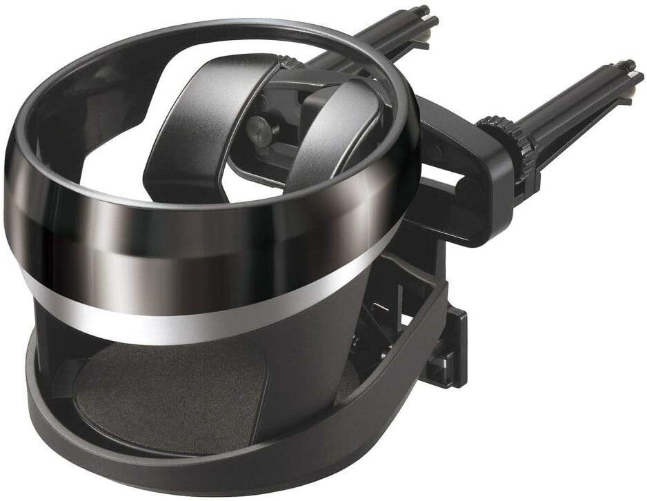 CARMATE Car Drink Holder 3-Stage Movable Swing Spot Air Conditioner Mount D