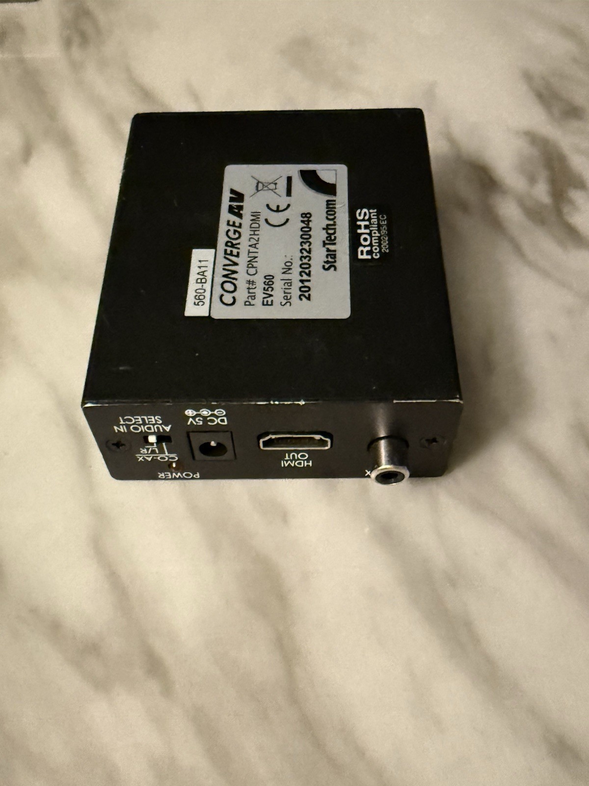 Mixed AV/Electronics Lot – SDI Repeater, HDMI Converters, DAC, Dock + Cables