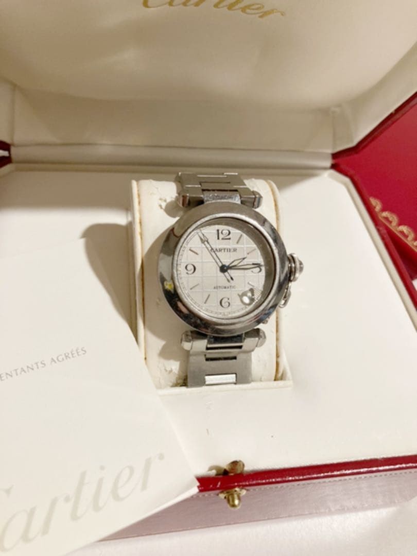 Cartier Pasha C Wristwatch Watch Unisex Boys’ Size Automatic Winding