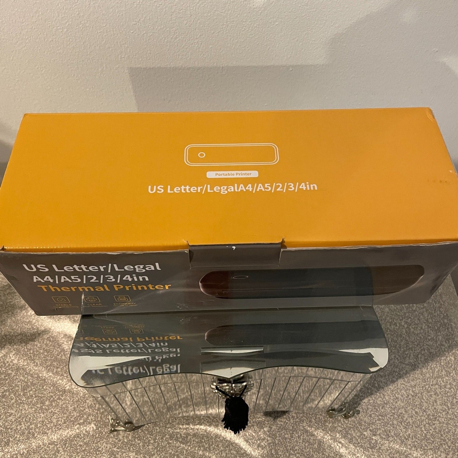 Aixiqee Thermal Portable Printer Wireless 4/A5/2/3/4 US Letter Legal NEW TESTED