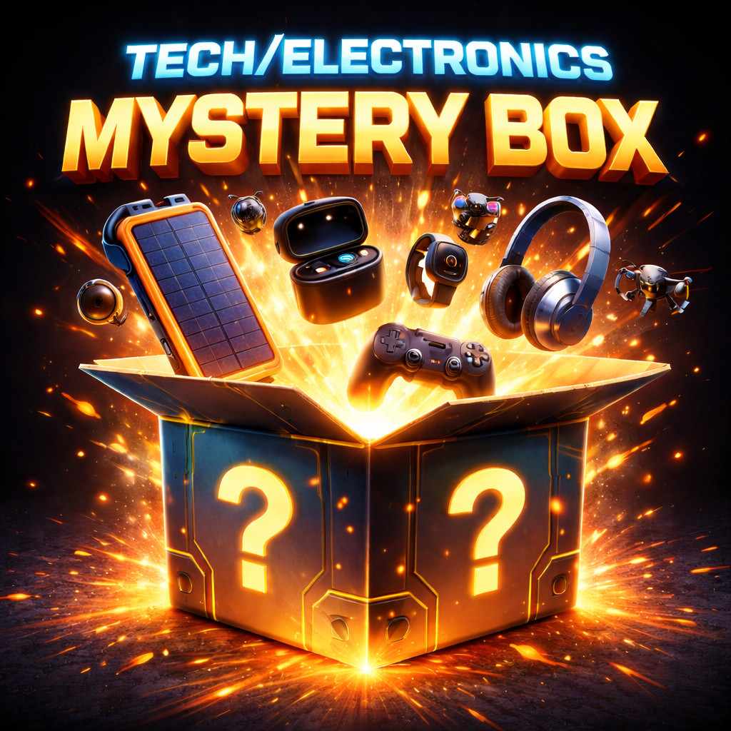 LOADED Tech / Electronics MYSTERY BOX! (Spoilers in Photos/Decription)