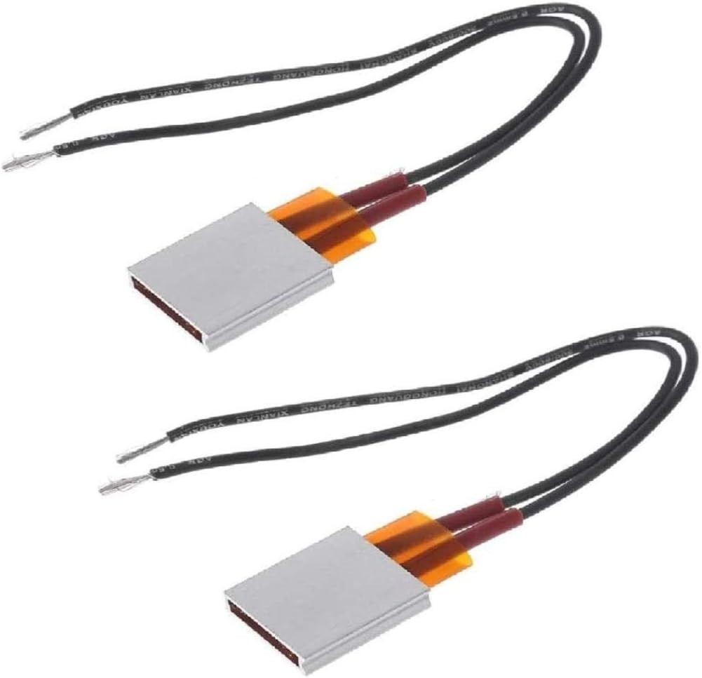 2pcs PTC Heating Element 5W-50W AC DC 12V/110V 80/120/220 Degree consistant T…