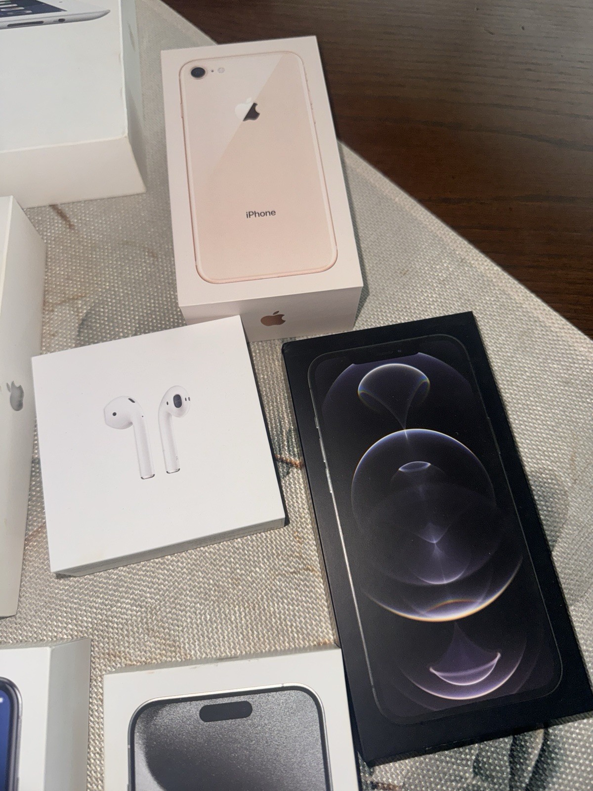 Apple iPhone Mixed Lot Retail Boxes Packaging for iPad iPhone AirPods