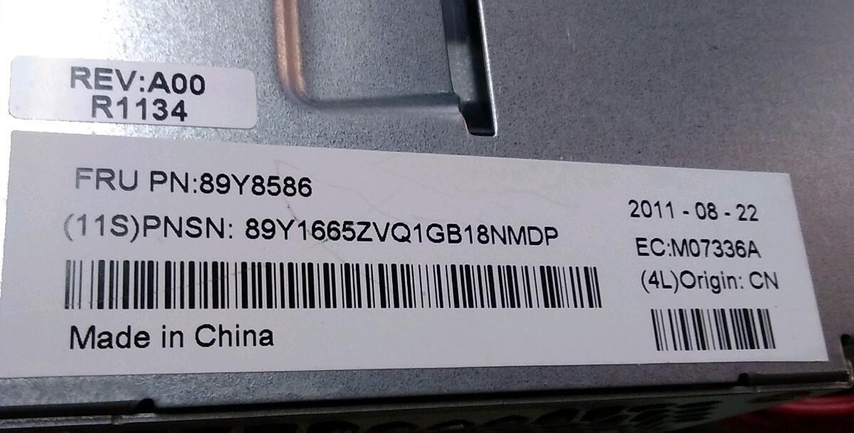 Liteon PS-5181-02 180W 89Y8586 Desktop Power Supply REV A00