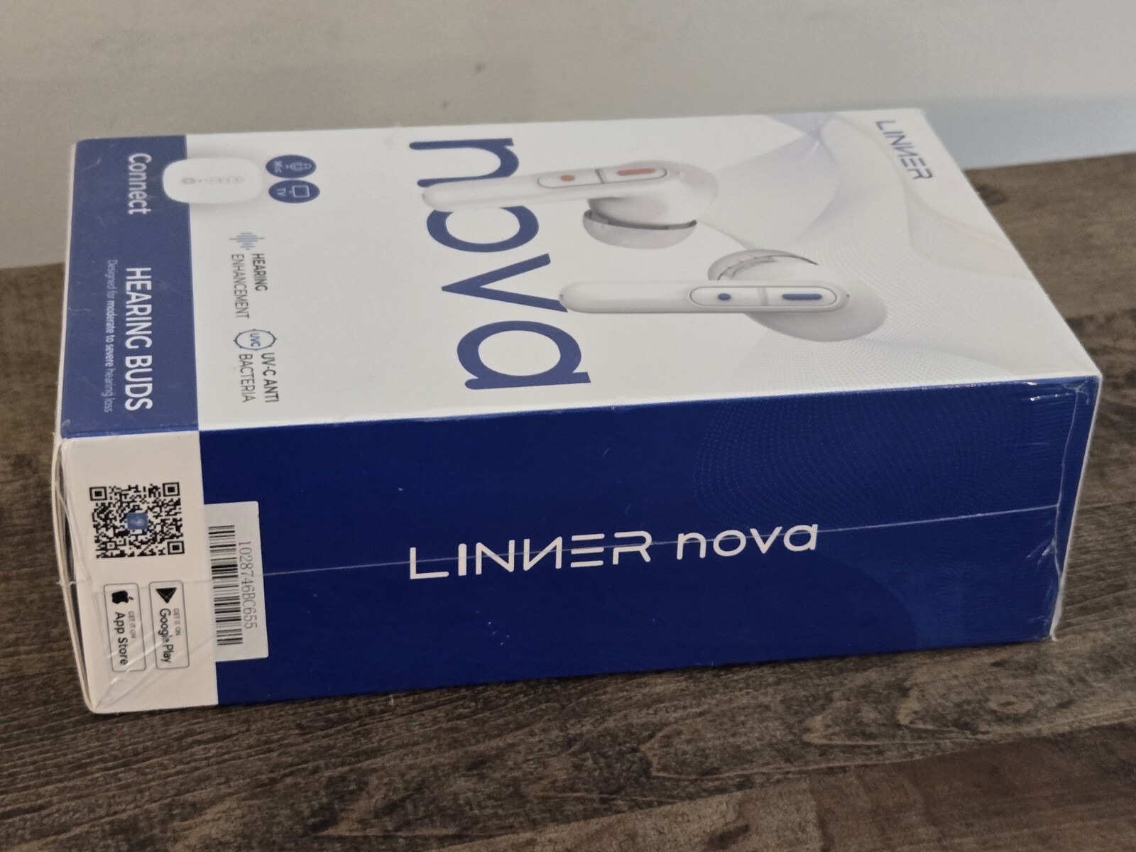 Linner Nova Noise Canceling Bluetooth Hearing Buds SEALED