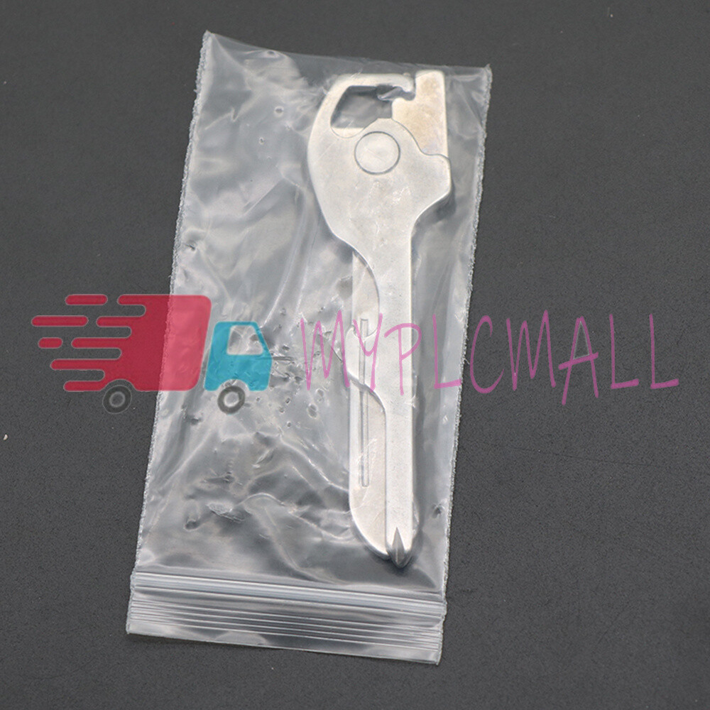 6-in-1 Utili Key Tool Keyring Keychain Gadgets Multifunction Stainless Steel 1PC