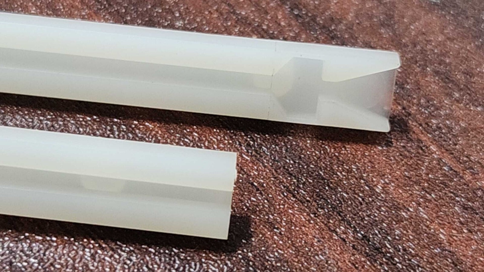 8 Pcs) SAE 1800F PCB Card Guides w/ Locking Latched, Nylon, Length 8″
